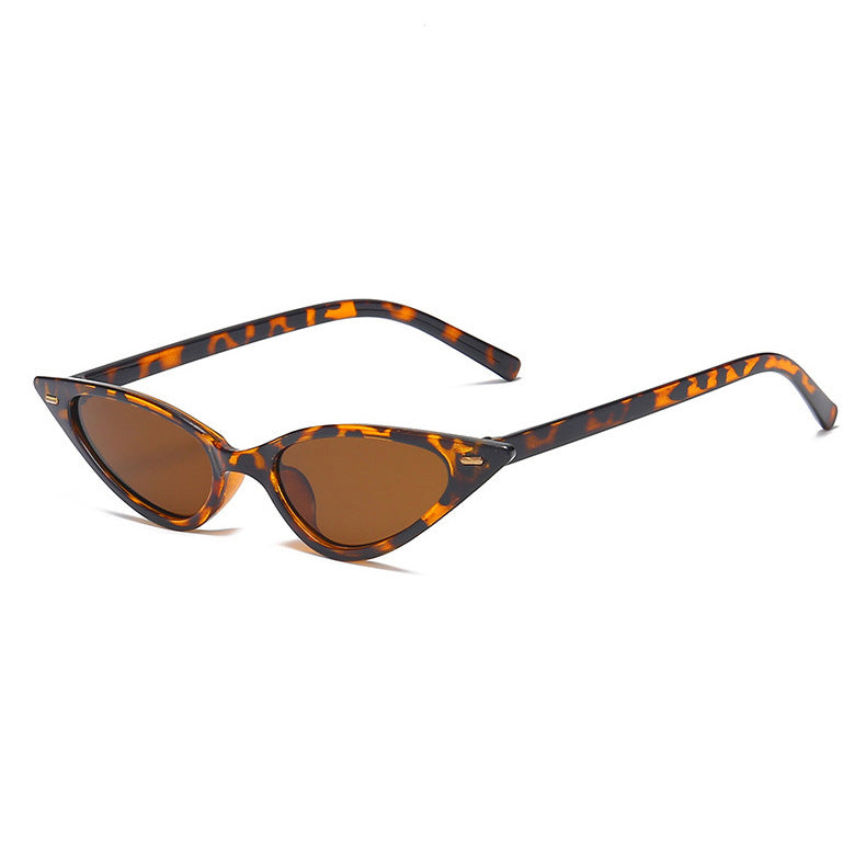 Leopard Cat-Eye Sunglasses